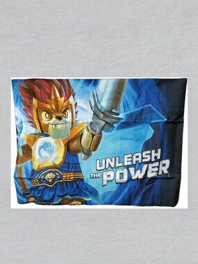 Lego Chima Unleash The Power Pillowcase measures 20 x 30 inches